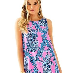 Lily Pulitzer Silk Sleeveless Shift Dress